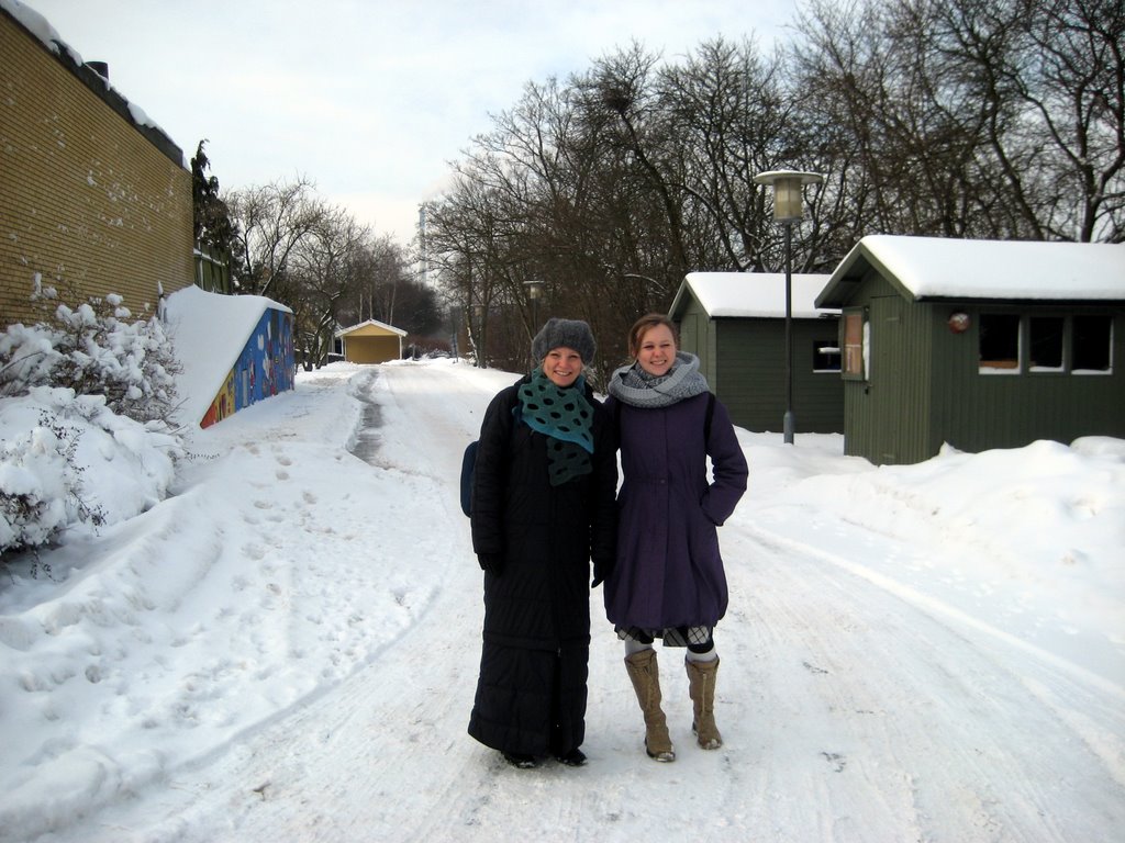 Out witnessing with Johnny and Stefanie