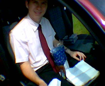 Out in service with Simon & Søren