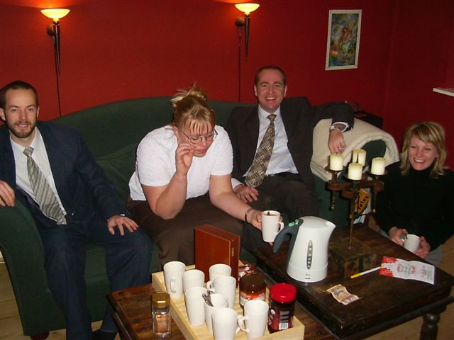 Today's meeting and the gettogether afterwards