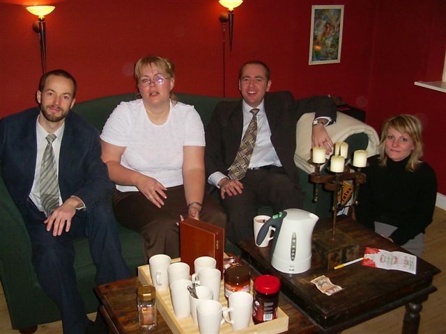 Today's meeting and the gettogether afterwards