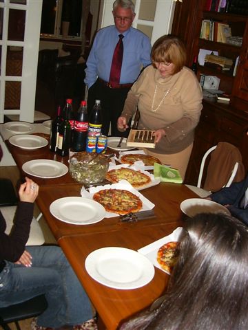 Today's meeting and the gettogether afterwards