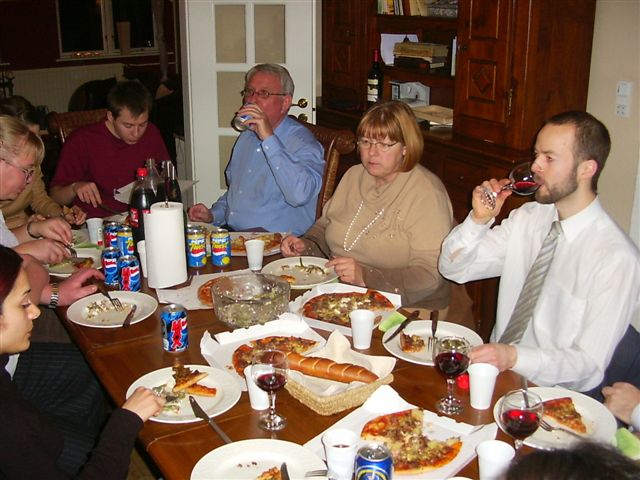 Today's meeting and the gettogether afterwards