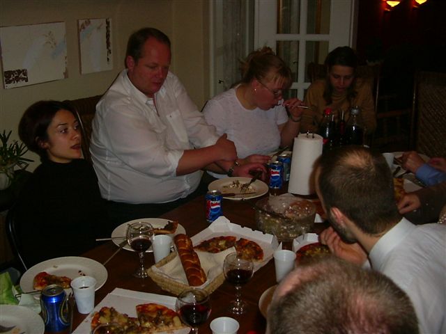 Today's meeting and the gettogether afterwards