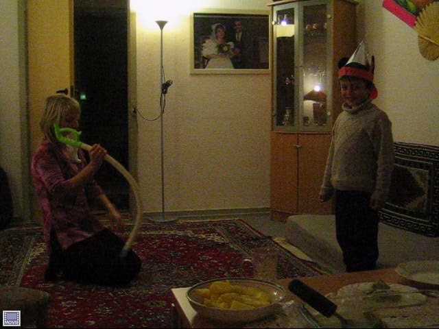 Fun at Arman and Mahsumeh's place