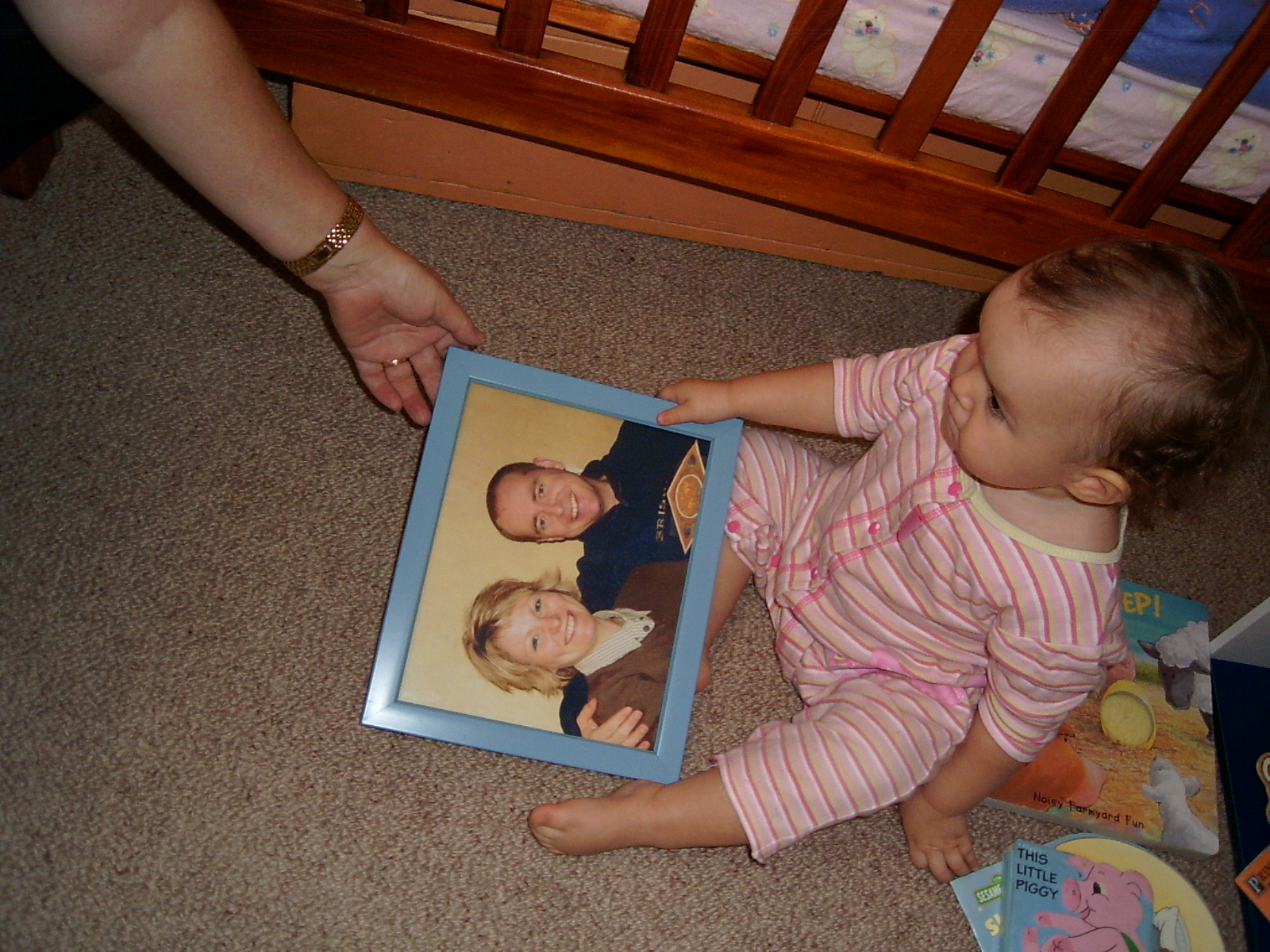 Chrystal gets a photo of us!