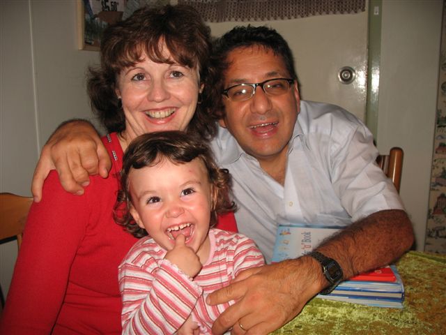 Sotiri and Karen with BUBBA!