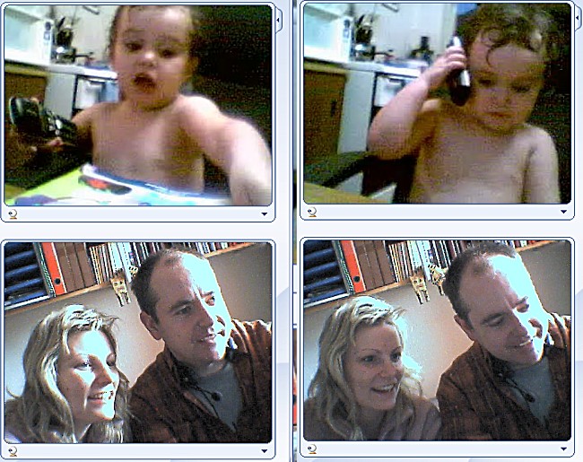 Video chat with Bubba
