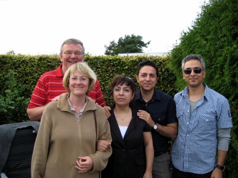 A gettogether at Jimmie and Anita's place