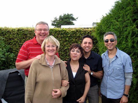 A gettogether at Jimmie and Anita's place
