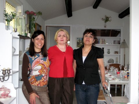 A gettogether at Jimmie and Anita's place
