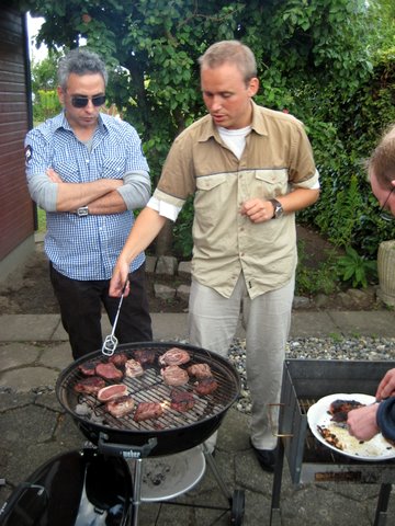 A gettogether at Jimmie and Anita's place