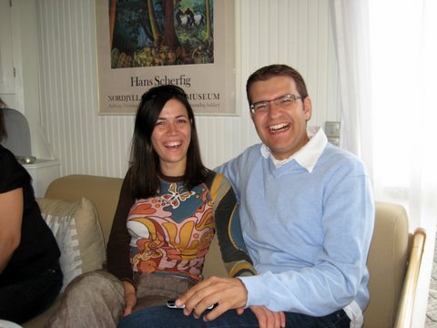 A gettogether at Jimmie and Anita's place