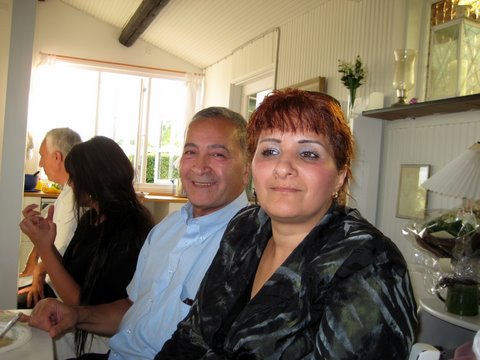 A gettogether at Jimmie and Anita's place