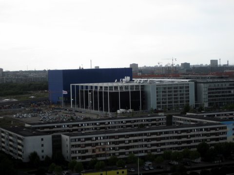 Bird's eye view of Copenhagen