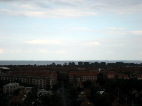 Bird's eye view of Copenhagen
