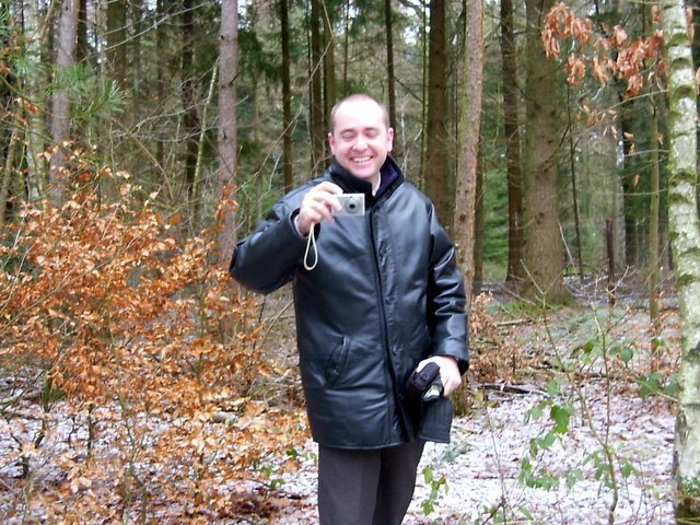 A freezing lunch break in Apeldoorn