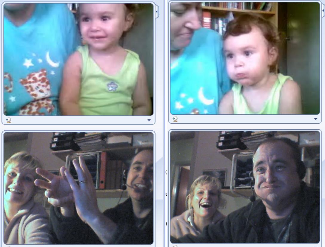 Just had a video chat with Sanna and Bubba